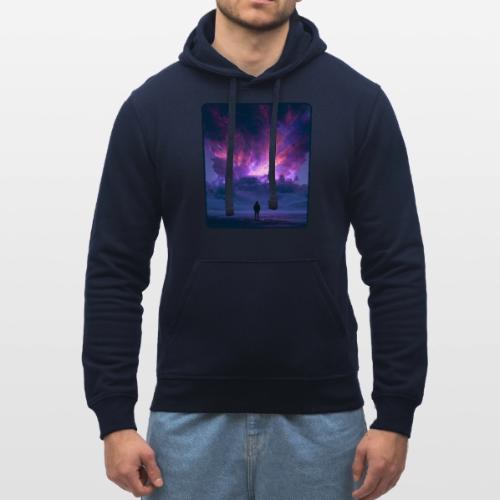 Cosmic Supernova Night Design - Stanley/Stella Drummer Unisex Organic Hoodie