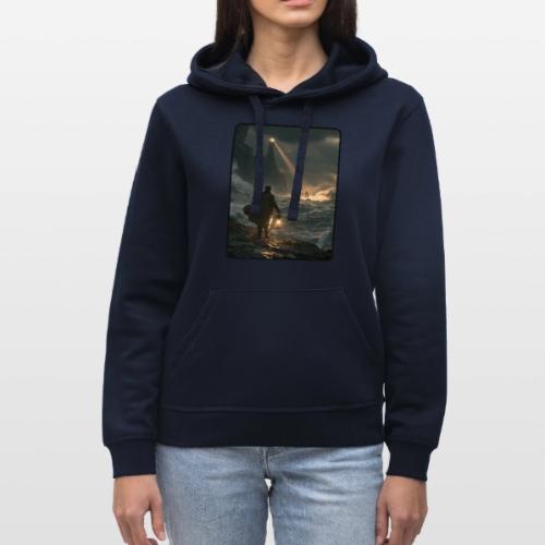 The Lone Lightkeeper's Beacon - Stanley/Stella Drummer Unisex Organic Hoodie