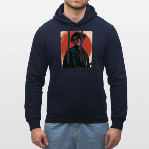 Samurai Beneath the Red Sun - Stanley/Stella Drummer Unisex Organic Hoodie