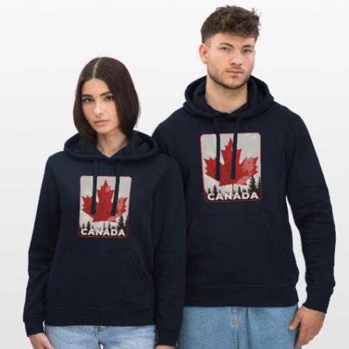 Echoes of Canada - Stanley/Stella Drummer Unisex Organic Hoodie