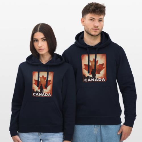Canada Stands Tall - Stanley/Stella Drummer Unisex Organic Hoodie