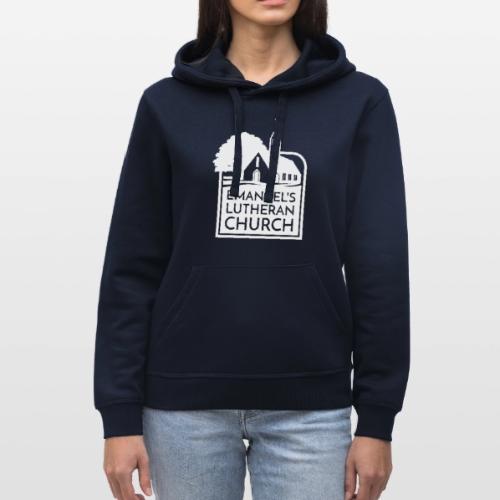 Single Vertical white2 - Stanley/Stella Drummer Unisex Organic Hoodie