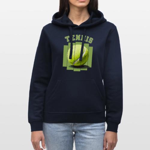 Tennis Minimal - Stanley/Stella Drummer Unisex Organic Hoodie
