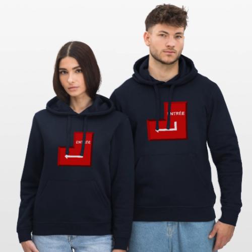 Press Enter - Stanley/Stella Drummer Unisex Organic Hoodie