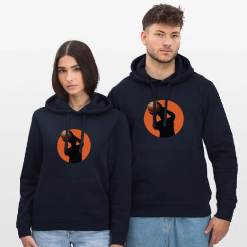 Basketball: Focused Precision - Stanley/Stella Drummer Unisex Organic Hoodie