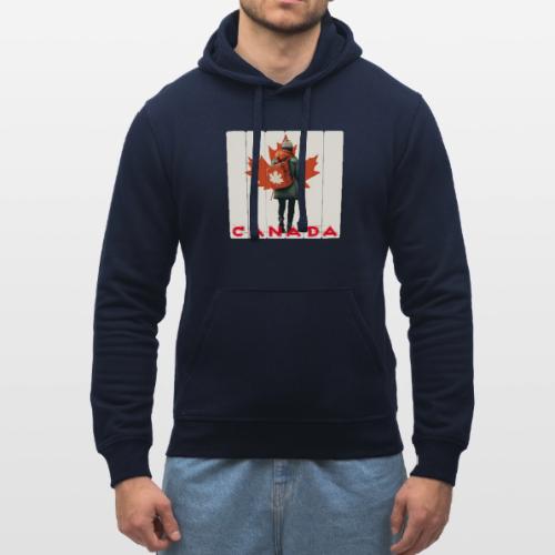 Canada: Proud Canadian Woman - Stanley/Stella Drummer Unisex Organic Hoodie