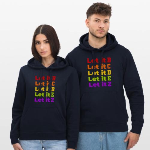 Let It Be Alphabetical - Stanley/Stella Drummer Unisex Organic Hoodie