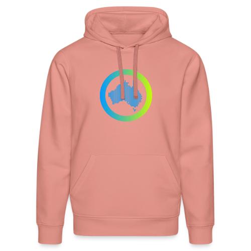 Gradient Symbol Only - Stanley/Stella Drummer Unisex Organic Hoodie