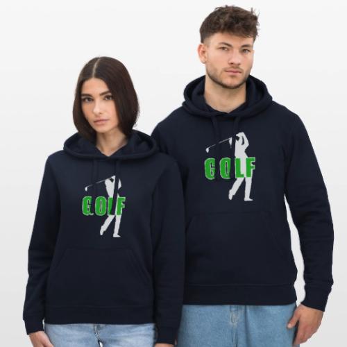 Golf: Classic Golf Motion - Stanley/Stella Drummer Unisex Organic Hoodie