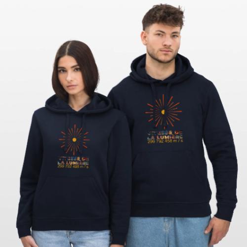 Speed of light - Stanley/Stella Drummer Unisex Organic Hoodie