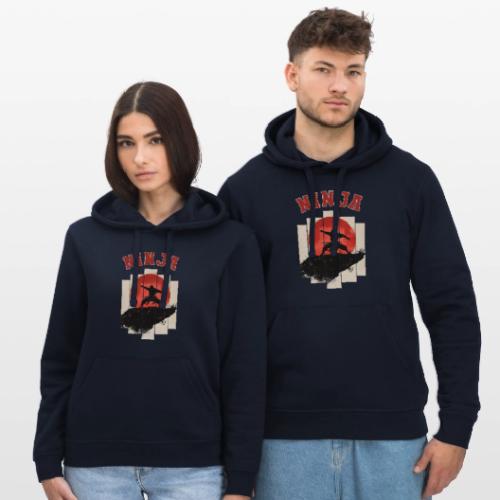 Ninja Strike Force - Stanley/Stella Drummer Unisex Organic Hoodie