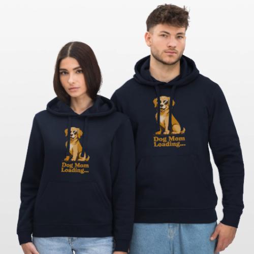 Dog Mom Loading Golden Retriever Sunglasses - Stanley/Stella Drummer Unisex Organic Hoodie
