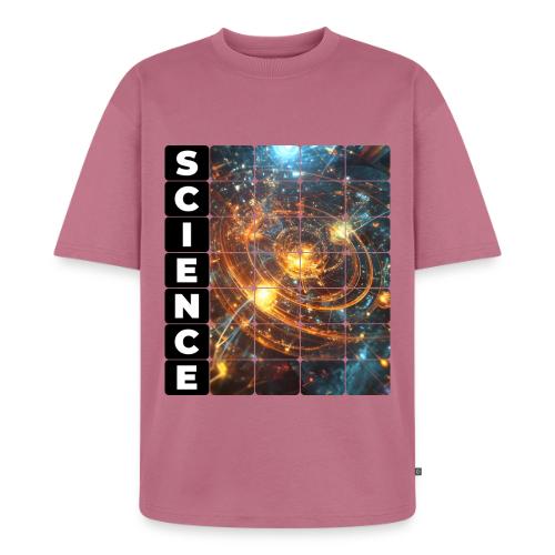 Golden Core of Science - Unisex Premium Oversized Organic T-Shirt