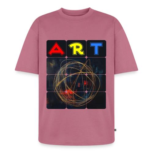 Echoes of Art - Unisex Premium Oversized Organic T-Shirt