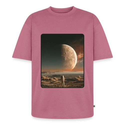 Astronaut on an Alien Moon - Unisex Premium Oversized Organic T-Shirt
