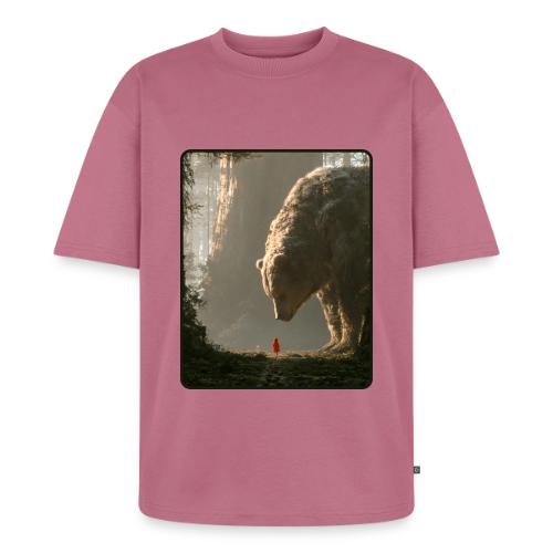 The Bear Who Found the Forest - Unisex Premium Oversized Organic T-Shirt