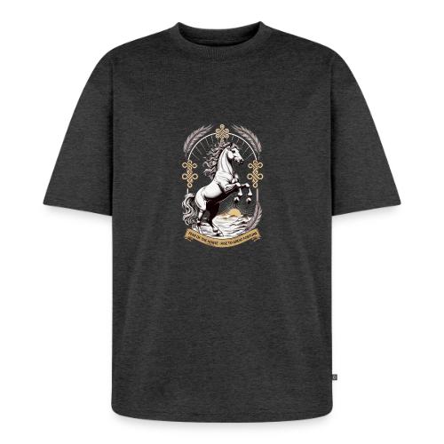 Year of the Horse Rearing T Shirt, Lunar New Year - Unisex Oversized Organic T-Shirt