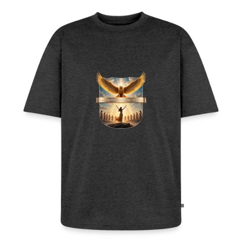 Women’s Day Eagle Matriarch T Shirt,, Gift for Mom - Unisex Oversized Organic T-Shirt