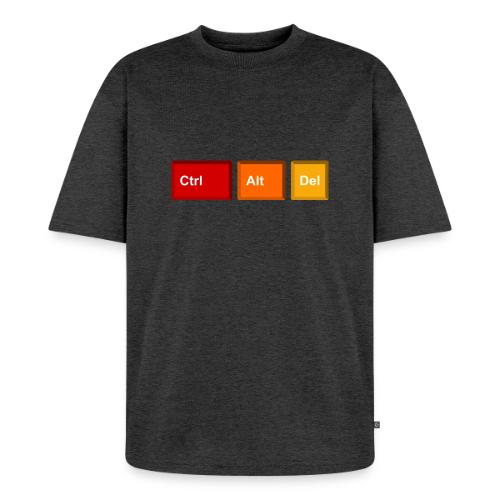 CTRL + ALT + DEL - Unisex Premium Oversized Organic T-Shirt