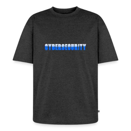 Cybersecurity Word Art Design - Unisex Oversized Organic T-Shirt