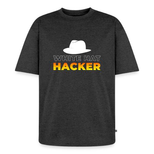 White Hat Hacker - Unisex Premium Oversized Organic T-Shirt