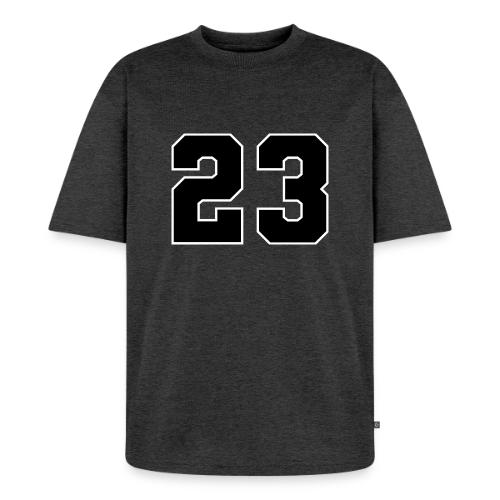 Varsity Number 23 Athletic Style - Unisex Premium Oversized Organic T-Shirt