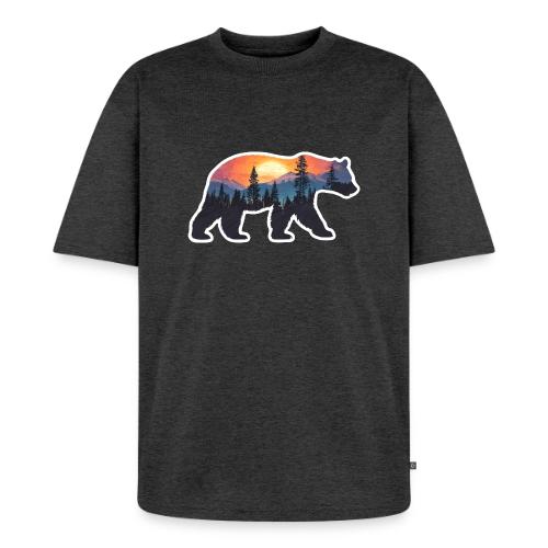 Mountain Spirit Bear - Unisex Premium Oversized Organic T-Shirt