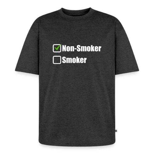 Non-smoker - Unisex Premium Oversized Organic T-Shirt