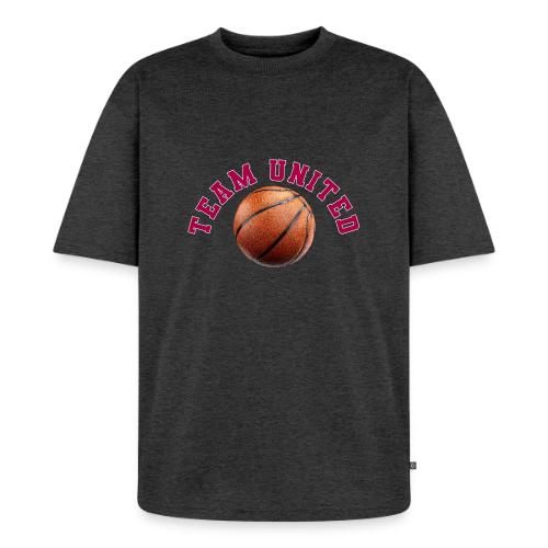 Team United Basketball Unity Design - Unisex Premium Oversized Organic T-Shirt