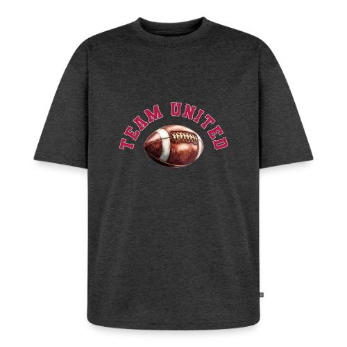Team United American Football Design - Unisex Premium Oversized Organic T-Shirt