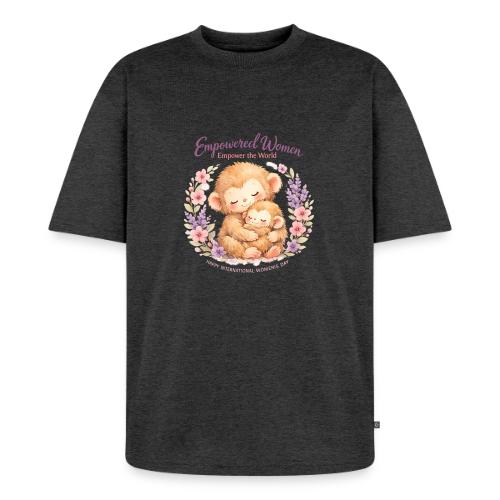 Empowered Women Empower The World Art - Unisex Oversized Organic T-Shirt
