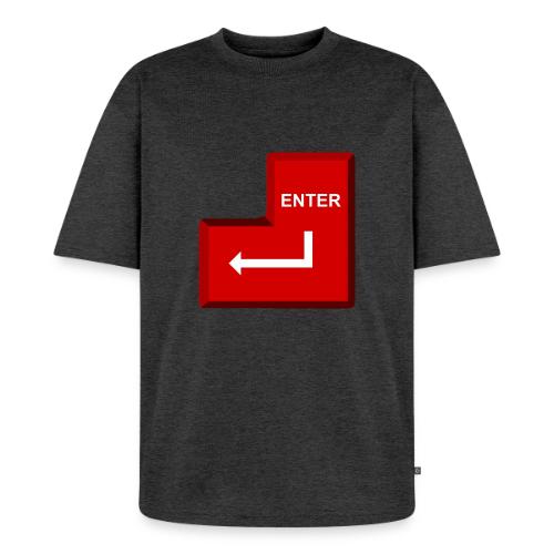 Just Press Enter - Unisex Premium Oversized Organic T-Shirt
