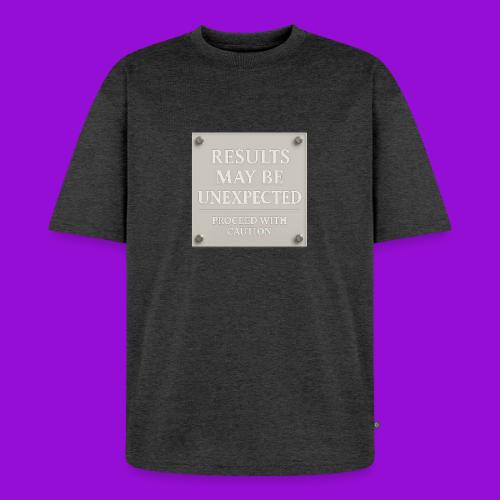 Results - White - Unisex Oversized Organic T-Shirt