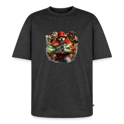 Urban Beat Dog Heroes - Unisex Oversized Organic T-Shirt