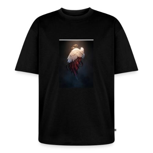 Angel vs Demon Wings Dark Aesthetic Gothic T-Shirt - Unisex Oversized Organic T-Shirt