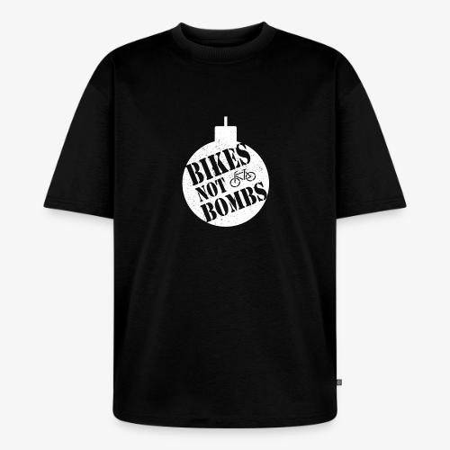 Bikes Not Bombs - Unisex Premium Oversized Organic T-Shirt