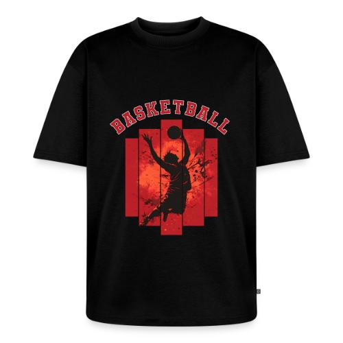 Basketball Mode On - Unisex Oversized Organic T-Shirt