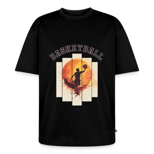 Basketball again and again - Unisex Premium Oversized Organic T-Shirt