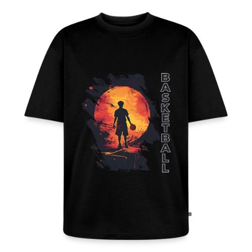 Basketball Blaze - Unisex Premium Oversized Organic T-Shirt