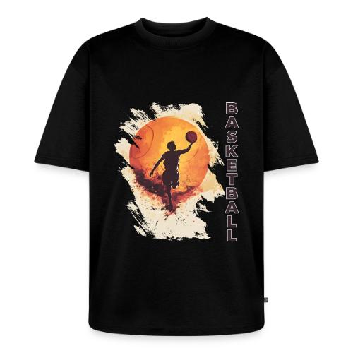Basketball Stride - Unisex Premium Oversized Organic T-Shirt