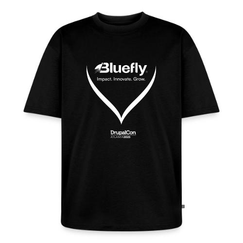 Bluefly DrupalCon Atlanta 2025 - Unisex Premium Oversized Organic T-Shirt