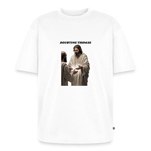 Doubting Thomas Resurrection T Shirt, Gift - Unisex Oversized Organic T-Shirt