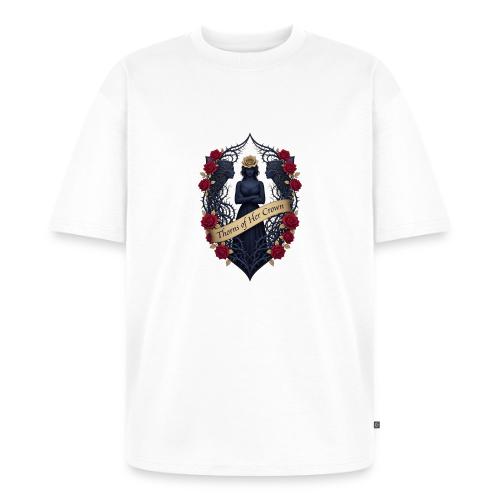 Women’s Day Thorn Crown T Shirt, Gift for Sister - Unisex Oversized Organic T-Shirt