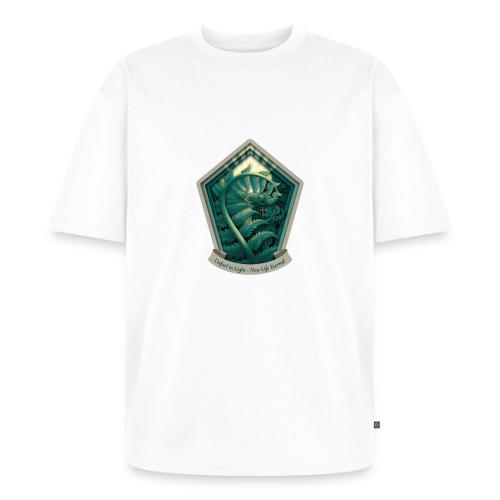 Easter Unfurl in Light Fern T Shirt, Spring Gift - Unisex Premium Oversized Organic T-Shirt