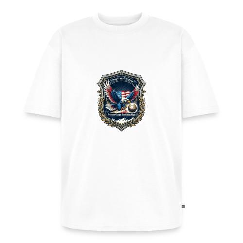 USA Eagle Vanguard T-Shirt,American Flag PrideGift - Unisex Premium Oversized Organic T-Shirt