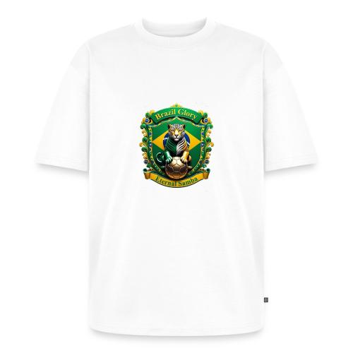 Brazil Jaguar Glory Tee, Brazilian Pride Gift - Unisex Premium Oversized Organic T-Shirt