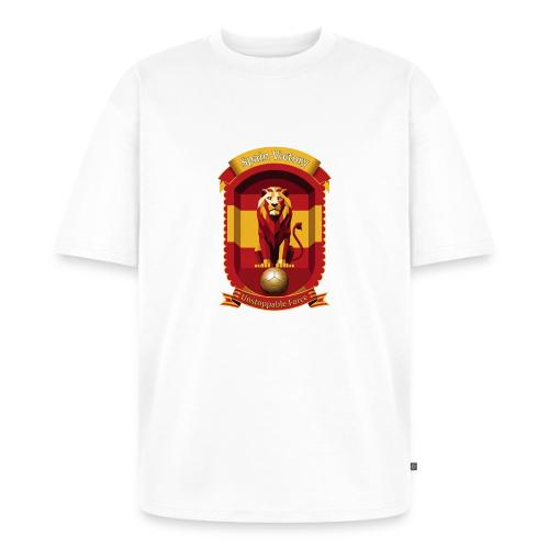 Spain Lion Victory T-Shirt, Flag Pride Crest Gift - Unisex Premium Oversized Organic T-Shirt