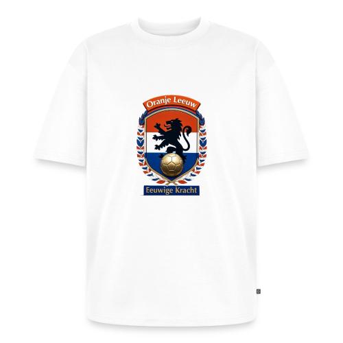 Netherlands Lion Premium T-Shirt, Dutch Flag Gift - Unisex Oversized Organic T-Shirt