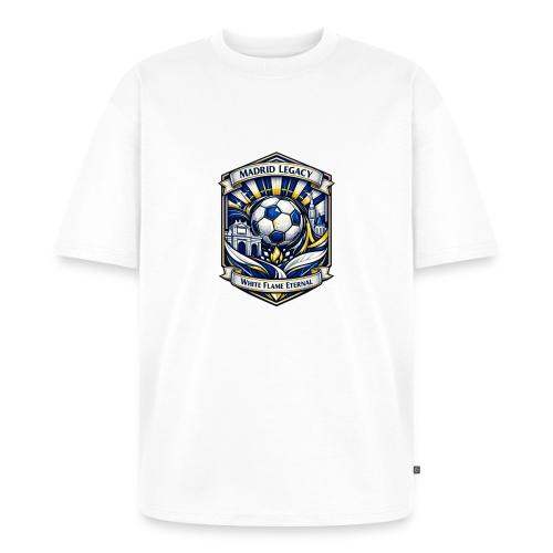 Madrid White Legacy T Shirt, Madrid Fan Gift - Unisex Premium Oversized Organic T-Shirt