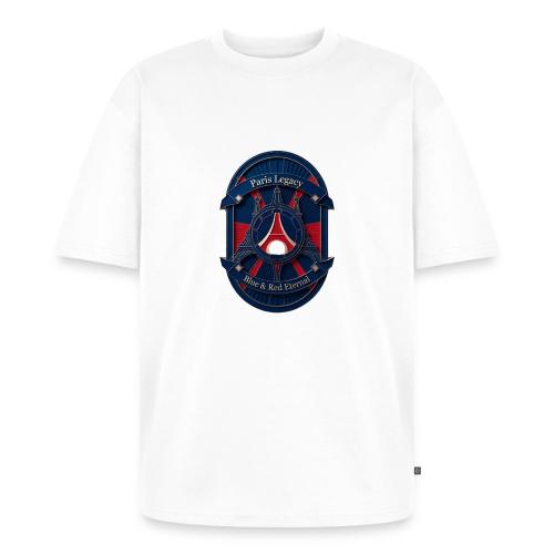 Paris Pride Heritage T Shirt, Soccer Fan Gift - Unisex Premium Oversized Organic T-Shirt